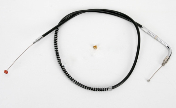 THROTTLE CABLE PULL BLACK